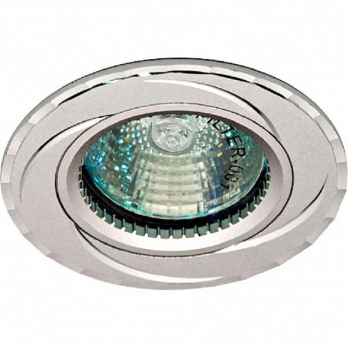 Светильник встраиваемый Feron MR16 G5.3 Серебро GS-M361S фото Светильник встраиваемый Feron MR16 G5.3 Серебро GS-M361S картинка